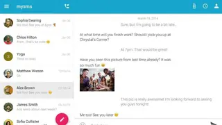 SMS Texting from Tablet & Sync screenshot