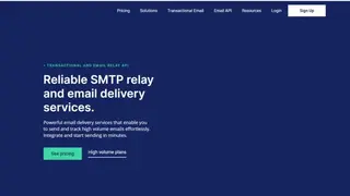 SMTP screenshot