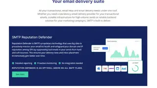 SMTP screenshot