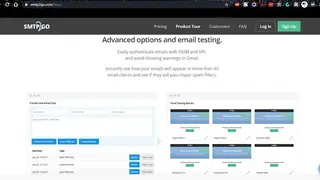SMTP2GO screenshot