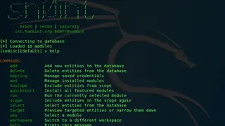 Sn0int screenshot