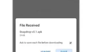 Snapdrop screenshot