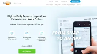 Snappii Mobile Apps screenshot