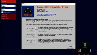 Snappy Driver Installer Origin screenshot