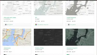 Snazzy Maps screenshot