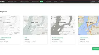 Snazzy Maps screenshot