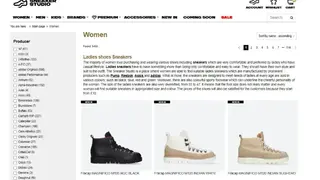 SneakerStudio screenshot