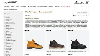 SneakerStudio screenshot