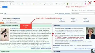 SnipCSS screenshot
