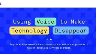Snips Voice Platform screenshot