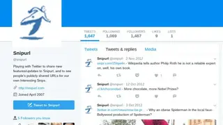 Snipurl screenshot