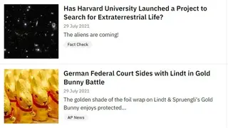 Snopes screenshot
