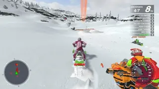 Snow Moto Racing 3D screenshot