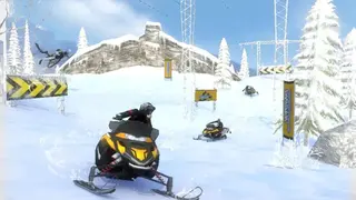 Snow Moto Racing 3D screenshot