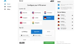SnowdenVPN screenshot