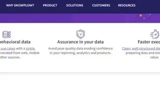 Snowplow Analytics screenshot
