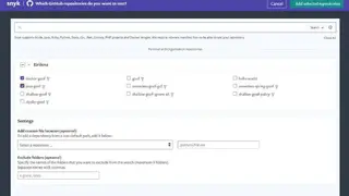 Snyk for GitHub screenshot