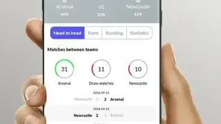 Soccer Predictions screenshot