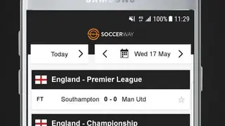 Soccerway screenshot