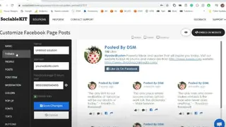 SociableKIT screenshot