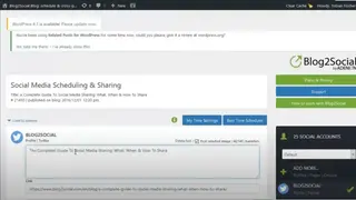 Social Media Auto Publish screenshot