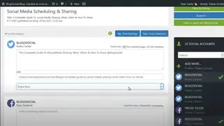 Social Media Auto Publish screenshot