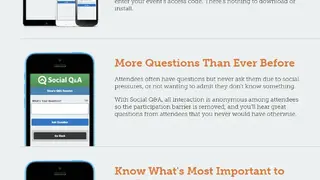 Social Q&A screenshot