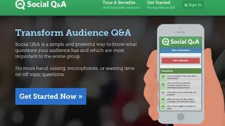 Social Q&A screenshot