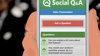 Social Q&A screenshot