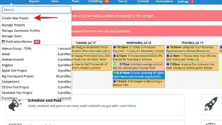 Social Report screenshot
