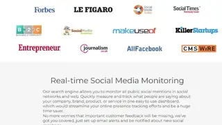 Social Searcher screenshot