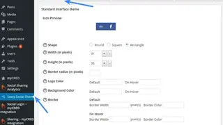 Social Sharing Plugin screenshot