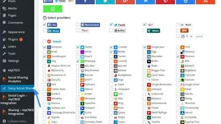 Social Sharing Plugin screenshot