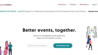 Social Tables screenshot