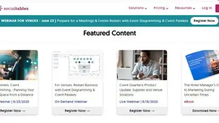 Social Tables screenshot