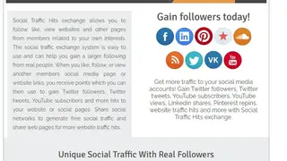 Social Traffic Hits screenshot