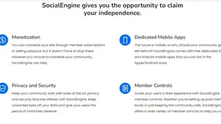 SocialEngine screenshot