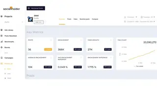 Socialinsider screenshot