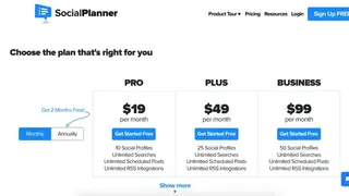 SocialPlanner screenshot