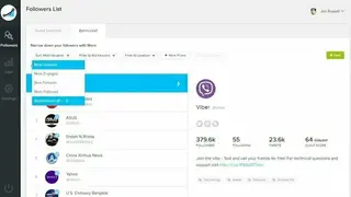 SocialRank screenshot