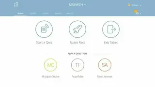 Socrative screenshot