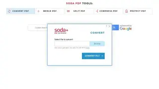 SodaPDF PDF Merge screenshot