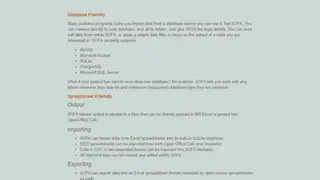 SOFA Statistics screenshot