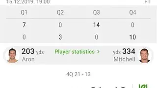 SofaScore screenshot