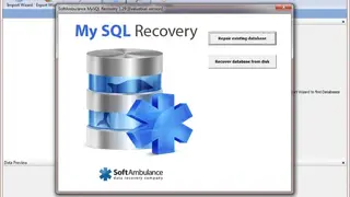 SoftAmbulance MySQL Recovery screenshot
