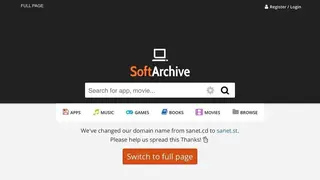 SoftArchive screenshot