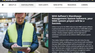 Softeon WMS screenshot