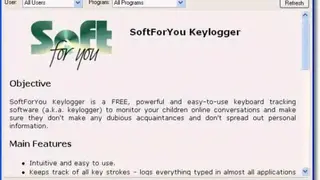 SoftForYou Keylogger screenshot