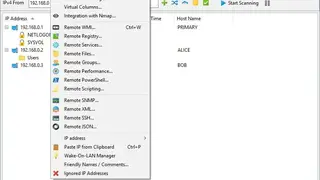 SoftPerfect Network Scanner screenshot