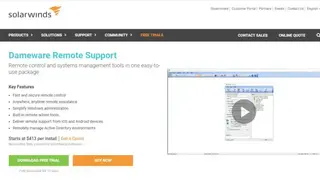 SolarWinds Dameware Remote Support (DRS) screenshot